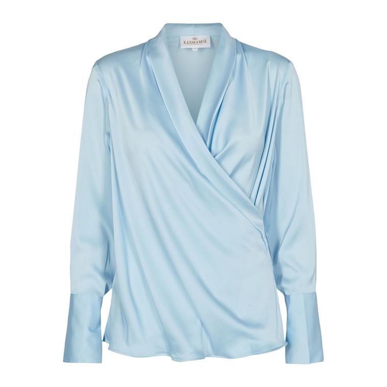 Karmamia Bluse - Billie Blå