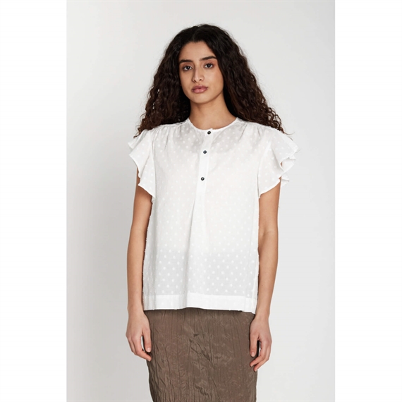 Heartmade Tavan Bluse, Vanilla