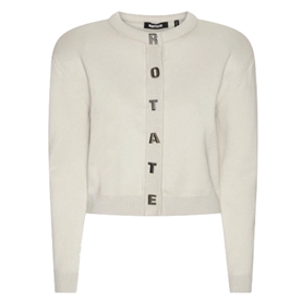Rotate Firm Knit Cardigan, Wind Chime Grey