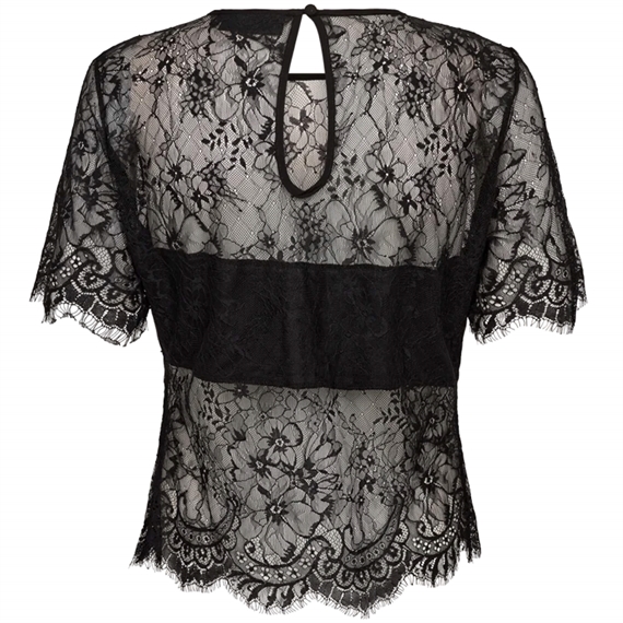 Copenhagen Muse CMLEA Bluse, Sort