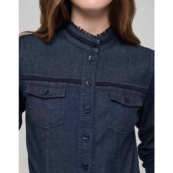Dea Kudibal AugustaDEA Kjole, Chambray Blue