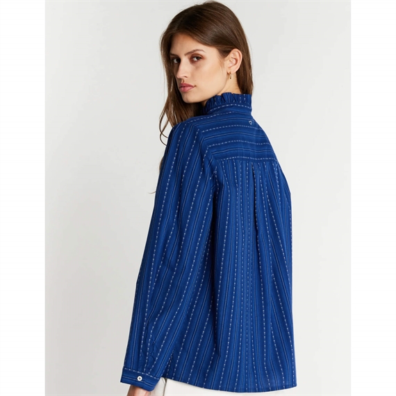 Heartmade Marisa Skjorte, Cobalt Blue