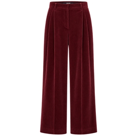'S Max Mara SMMCORONA Bukser, Bordeaux