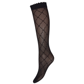 Hype The Detail Logo Socks 25 Denier, Sort