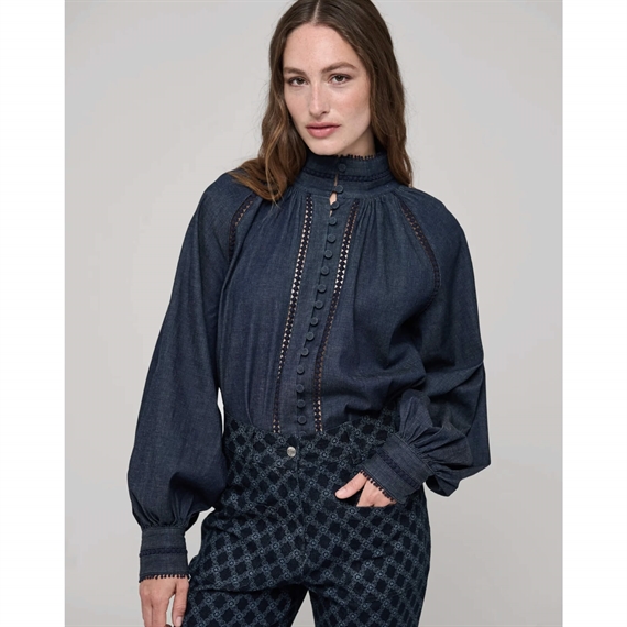 Dea Kudibal MoniaDEA Bluse, Chambray Blue