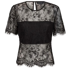 Copenhagen Muse CMLEA Bluse, Sort