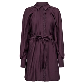 Copenhagen Muse CMMOLLY Kjole, Plum Perfect