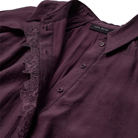 Copenhagen Muse CMMOLLY Kjole, Plum Perfect