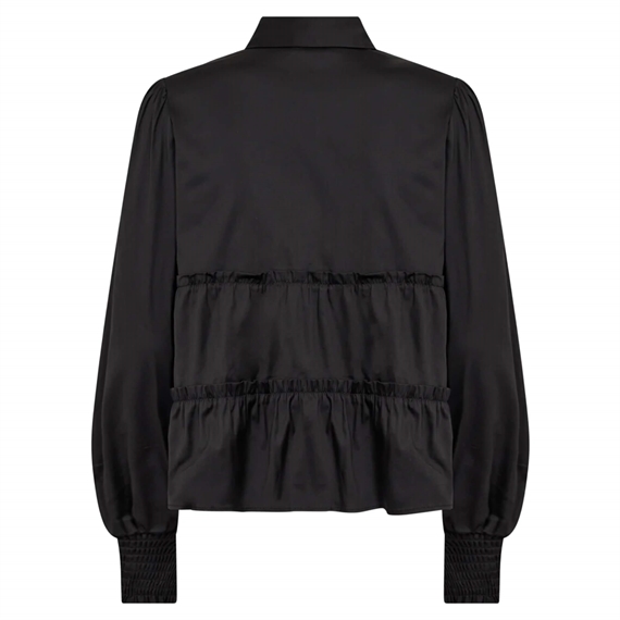 Levete Room LR-ISLA Solid 95 Skjorte, Sort