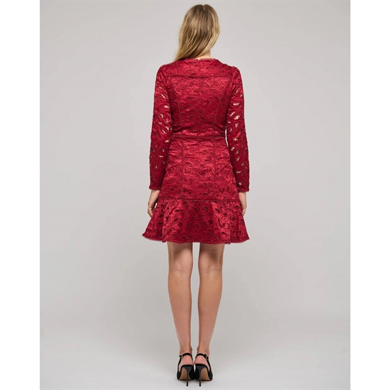 Dea Kudibal AstaDEA Kjole, Broderie Red