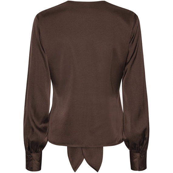 Karmamia Blair Bluse, Cocoa
