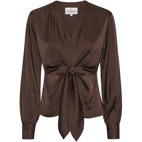 Karmamia Blair Bluse, Cocoa