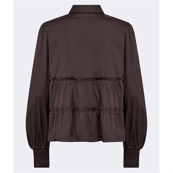 Levete Room LR-ISLA Solid 95 Skjorte, After Dark