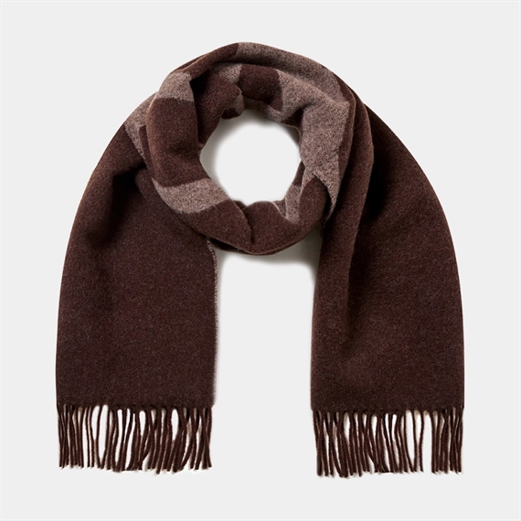 Lala Berlin Lala Scarf 4 Wool Mix, Brun