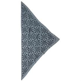 Lala Berlin Triangle Lalagram M Cashmere, Tempesta