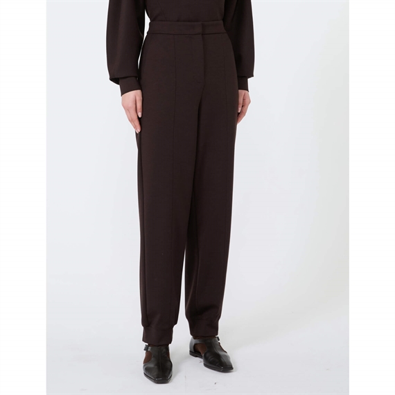 Max Mara MXMBOSSO Bukser, Dark Brown