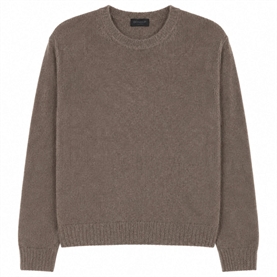 Dondup Girocollo Strik, Brun