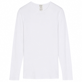 Aiayu Gentle Long Sleeve Bluse, Hvid