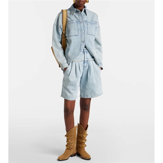 Isabel Marant Etoilé Iselle Jeans, Light Blue