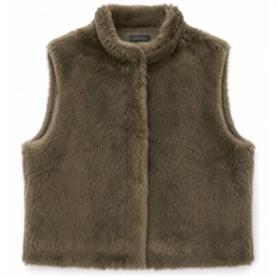 Utzon VICTOR Lacon Cashmere Vest, Army