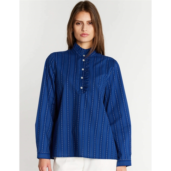 Heartmade Marisa Skjorte, Cobalt Blue
