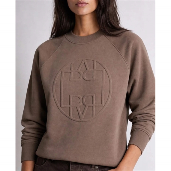Levete Room LR-NUKA 11 Sweatshirt, Mørk Brun