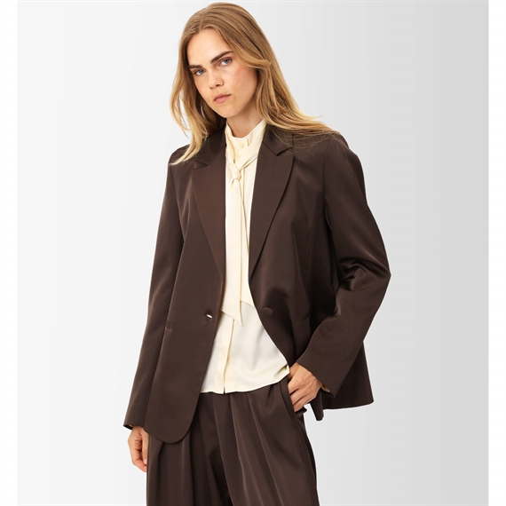 Karmamia Miller Blazer No. 7, Dark Brown 