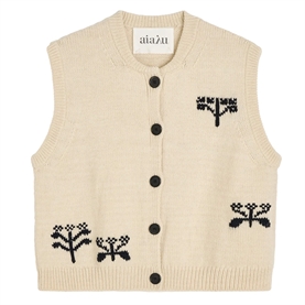 Aiayu Macha Vest, Pure Ecru