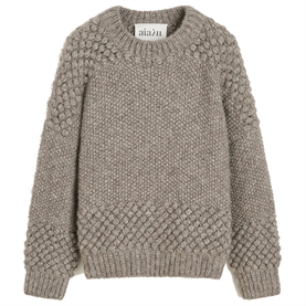 Aiayu Daniela Sweater, Mix Pure Grey