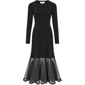 Sea New York Vali Maxi Kjole, Sort