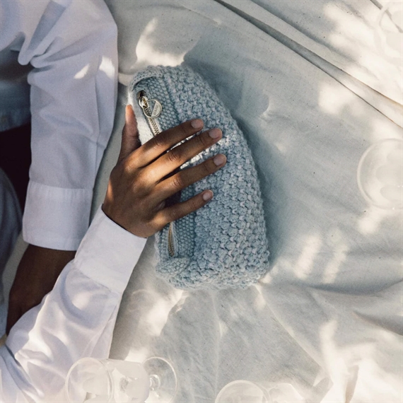 Aiayu Helen Classic Clutch, Mix Water