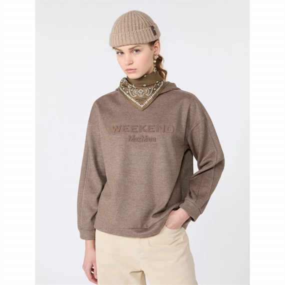 Weekend Max Mara WKDVETRINO Sweatshirt, Marron Glace