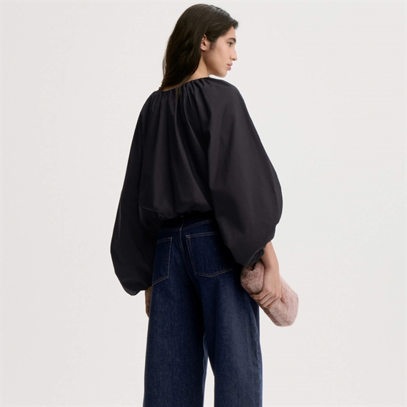 By Malene Birger Semara Bluse, Sort