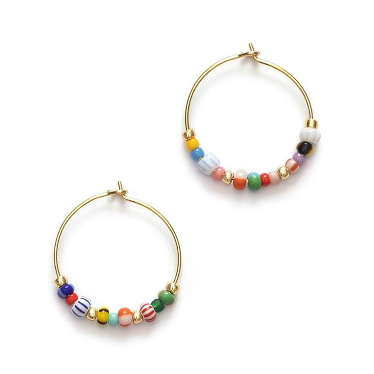 Anni Lu Golden Alaia Hoops, Gold