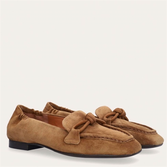 Billi Bi A9419 Loafers, Tabac Babysilk Suede