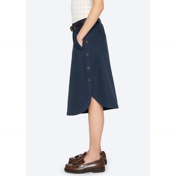Sea New York Odessa Culotte Shorts, Navy