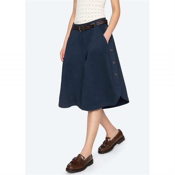 Sea New York Odessa Culotte Shorts, Navy
