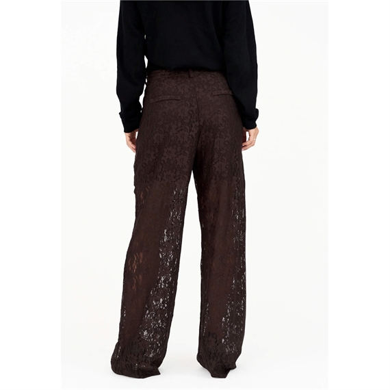IVY Copenhagen Lara Lace Bukser, Expresso Brown 