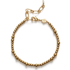 Anni Lu Slim Goldie Armbånd, Guld