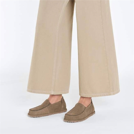 Birkenstock Utti Slip On Sko, Gray Taupe 