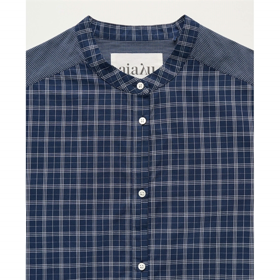 Aiayu Sani Dress Check, Mix Navy