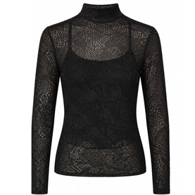 Anine Bing Nami Bluse, Sort