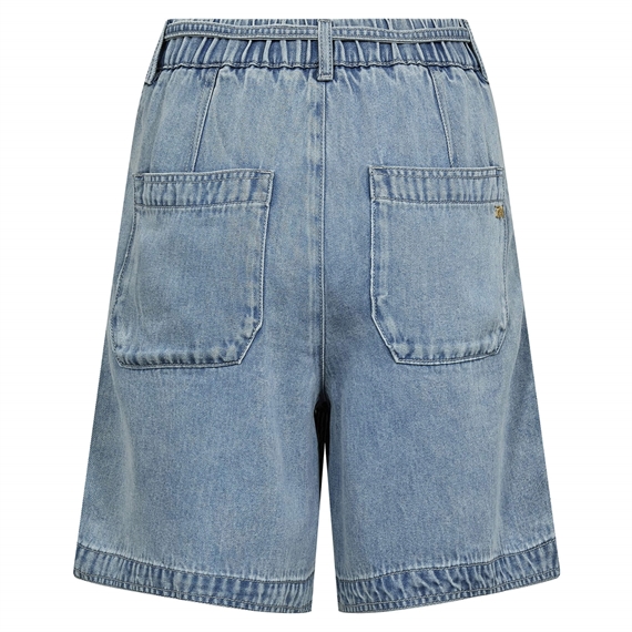Mos Mosh MMLeli Denim Shorts, Light Blue
