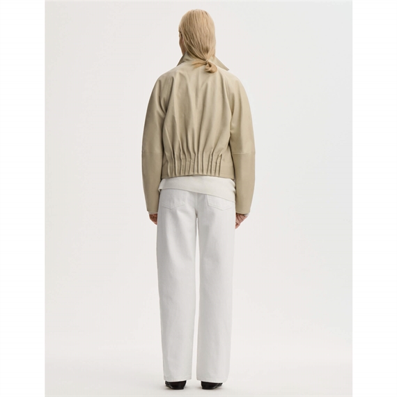 By Malene Birger Suzanne Læderjakke, Old Beige
