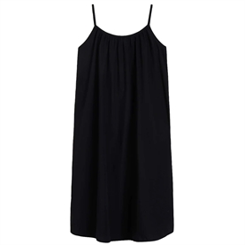 Aiayu Strap Dress, Black Navy