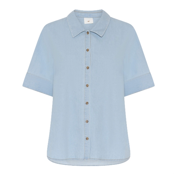 Heartmade HMMatea Skjorte, Light Blue Denim
