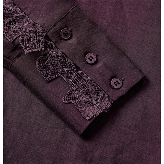 Copenhagen Muse CMMOLLY Skjorte, Plum Perfect