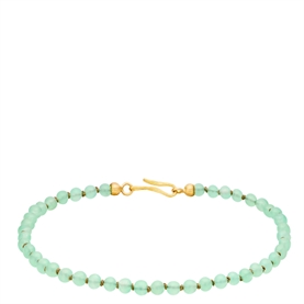 Dulong Vega Soul Krysopras Armbånd, 18K Guld