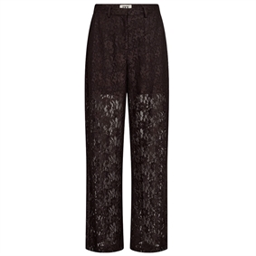 IVY Copenhagen Lara Lace Bukser, Expresso Brown 