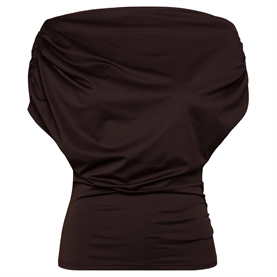 Rosemunde RWBridget Draperet T-shirt, Mole